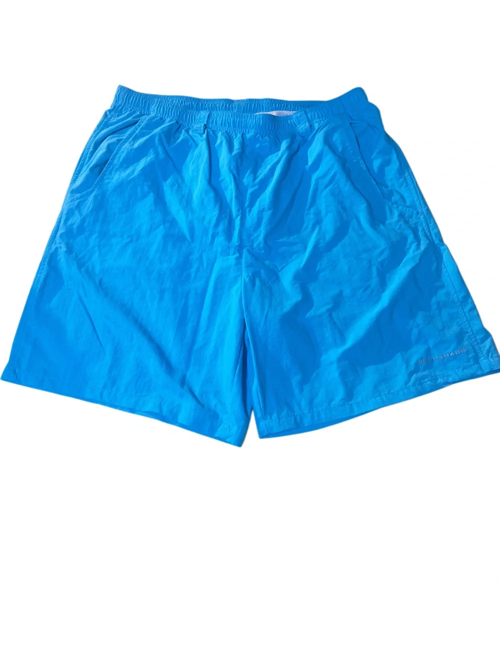 Columbia Shorts Men's Medium Blue Bright Colorful PFG Outdoor Omni Shade Short